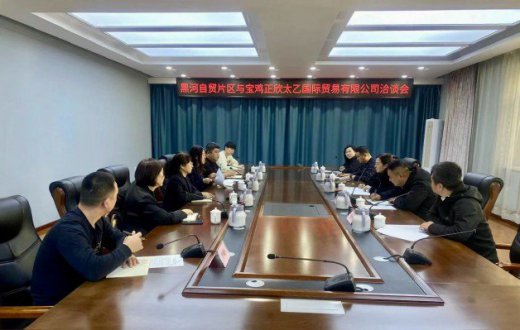 宝鸡正欣太乙国际贸易有限公司领导班子赴中俄市场考察调研