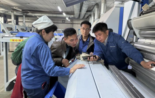 技术赋能 合作共赢 —— 光山白鲨针布有限公司到宝鸡正欣鼎晟投资发展有限公司交流指导